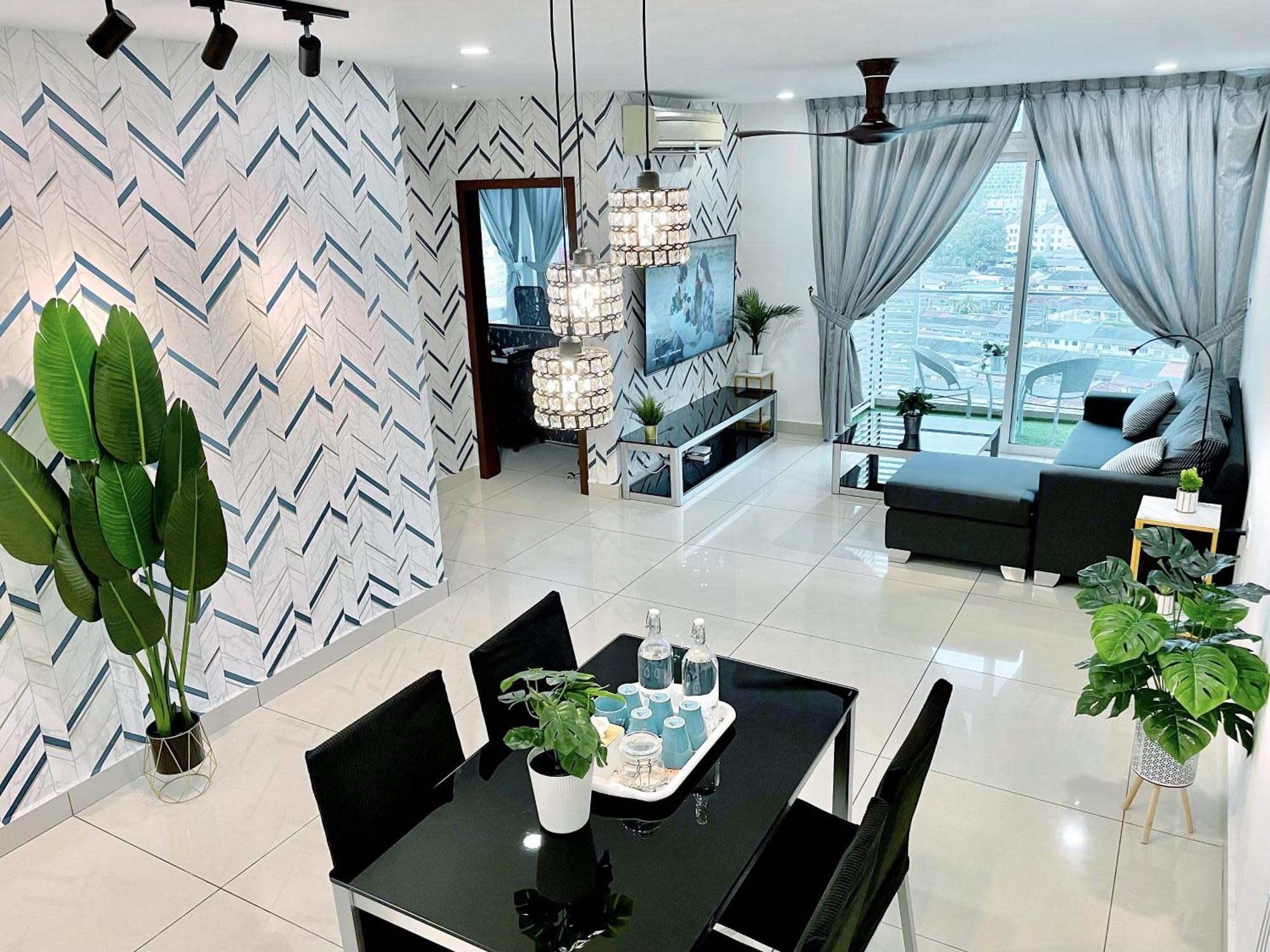 Ksl City Mall 7-10pax -2bedroom-netflix-smart Tv65inch * Johor Bahru